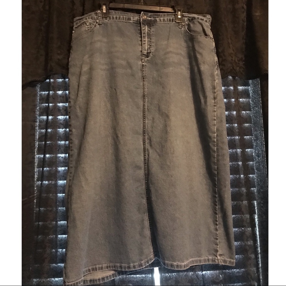 Baccini (Cato) 18w Jean Skirt
